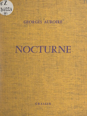 cover image of Nocturne